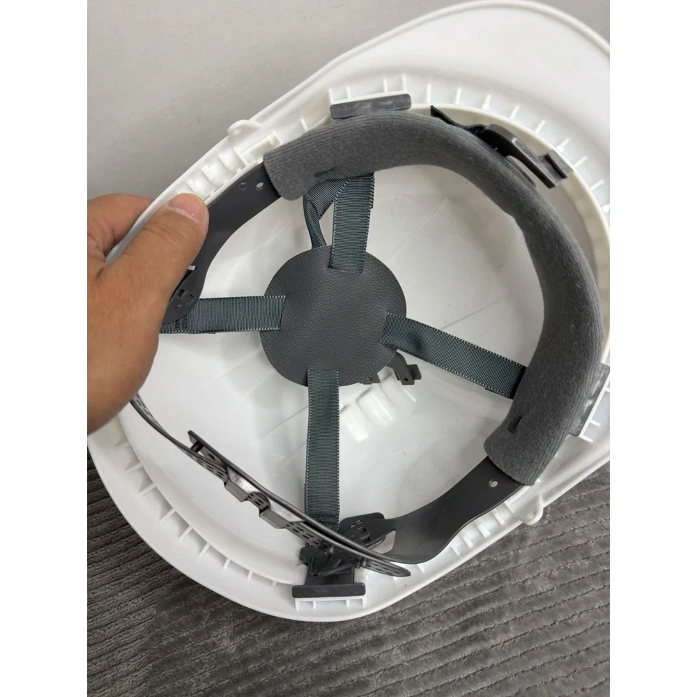 White Hard Hat